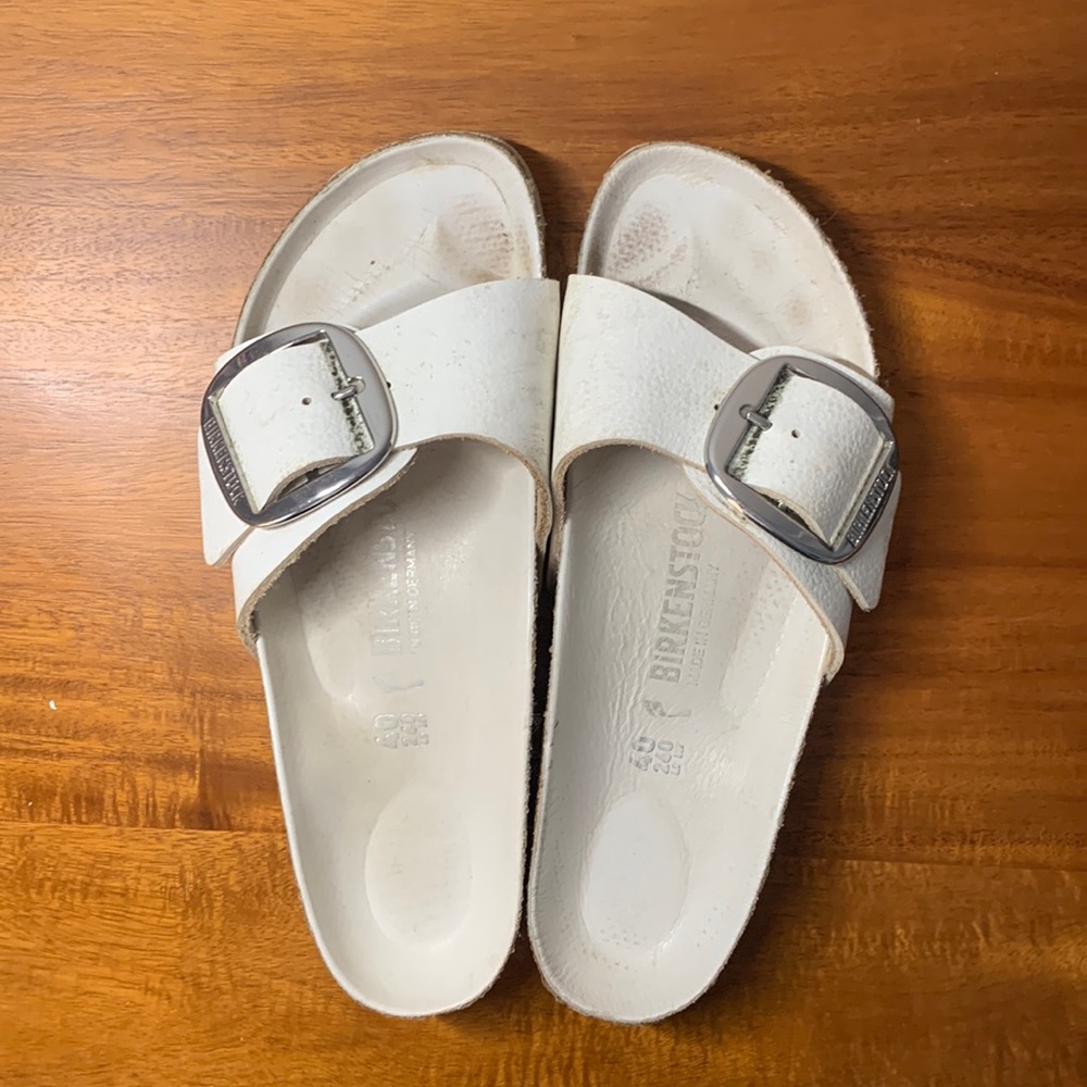 Used Birkenstock Big Buckle Madrid Sandals